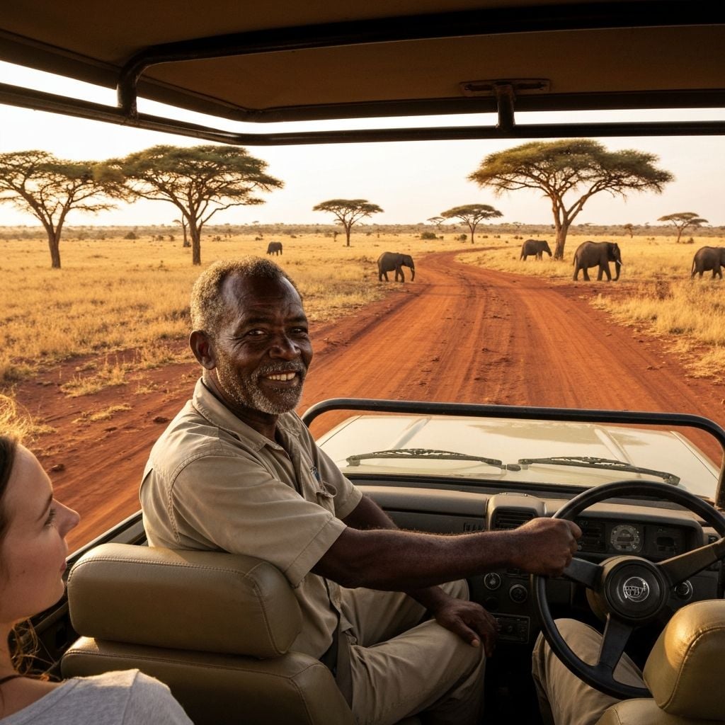 Vehicle Hire (Safari Land Cruiser)