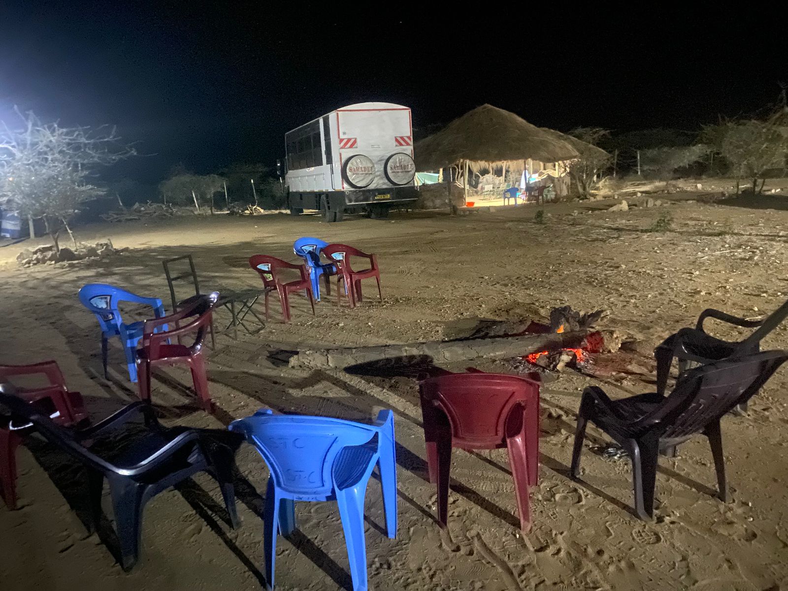 Samburu Camp at Night